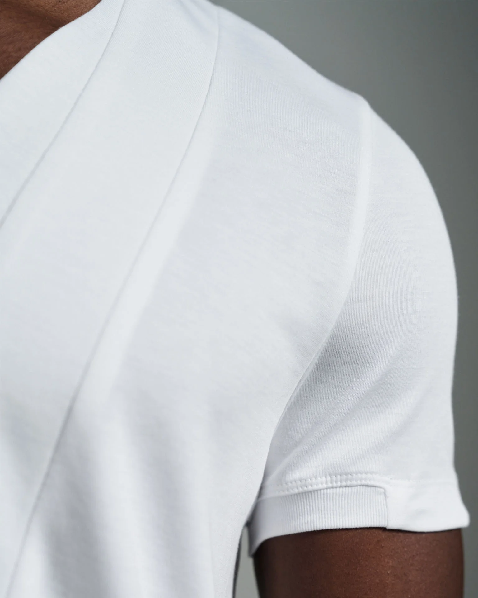 Bib-fronted V-neck with Layered Lapels