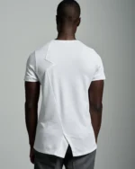 Crew Neck with Necktie Twist